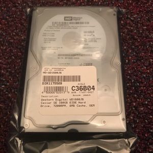 Western Digital Caviar SE 160GB Internal 3.5 New